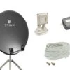 Kit Antenne Satellite Sans Récepteur
