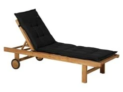 Madison Rib Black Coussin Bain De Soleil