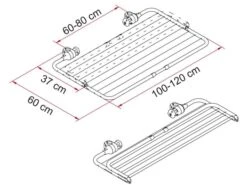 Fiamma Easy Dry Séchoir à Linge -Obelink 248682 248682 images other fiamma 06306 4 1 ecommerce