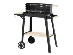 Barbecue Rectangulaire Sur Roues 11 Barbecue Rectangulaire Sur Roues -Obelink barbecue rechthoekig half open 601689 2 ecommerce e003 1