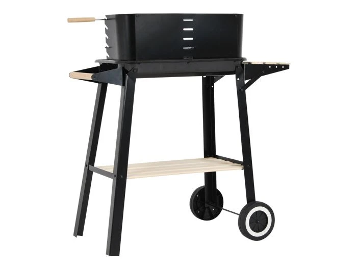 Barbecue Rectangulaire Sur Roues 2 Barbecue Rectangulaire Sur Roues – Image 2