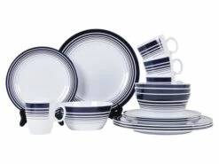Bo-Camp Navy Service Vaisselle