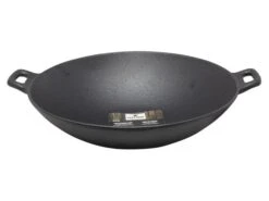 Cast Iron Poêle Wok En Fonte