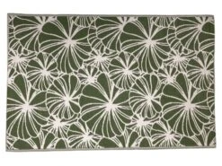 Esschert Design Tapis Extérieur Fleurs