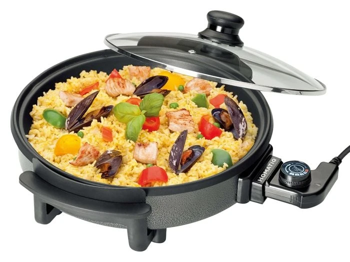 Homatiq EB-20 Casserole électrique Multifonctions 2 Homatiq EB-20 Casserole électrique Multifonctions – Image 2