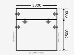 Dometic Rally Air All-Season 330 Drive-Away Auvent Camping-car -Obelink kampa dometic plattegrond rally 330 drive away 2021 ecommerce c6a6 1
