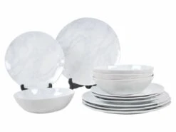 Kampa Marble Service Vaisselle 12 Pièces