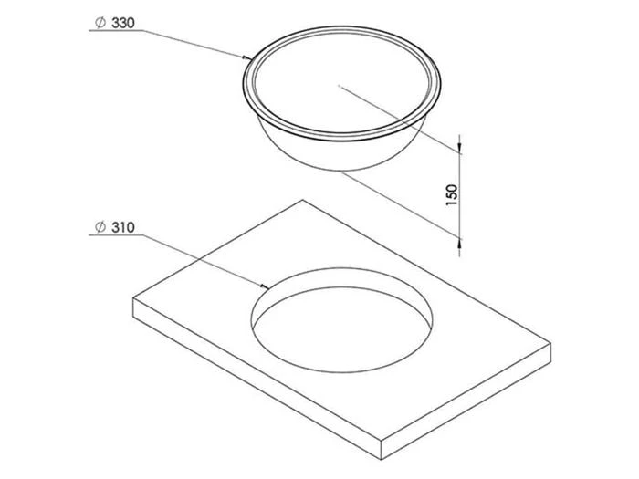 CAN LA1411 Lavabo 2 CAN LA1411 Lavabo – Image 2