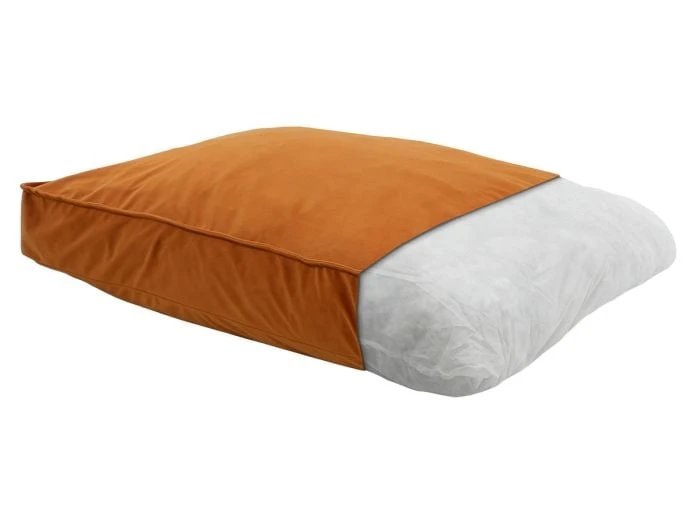 Madison Medium Lounge Velours Orange Coussin Pour Chien 3 Madison Medium Lounge Velours Orange Coussin Pour Chien â Image 3