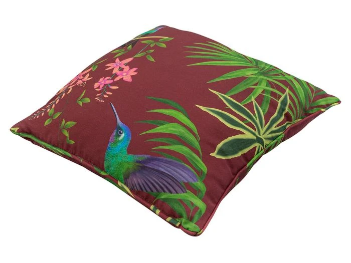 Madison Celeste Red 50 X 50 Coussin Déco 2 Madison Celeste Red 50 X 50 Coussin Déco – Image 2