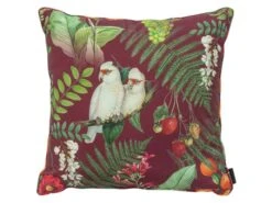 Madison Josie Bordeaux 50 X 50 Coussin Déco